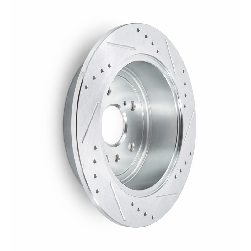 11.73" 298mm REAR Drilled Slotted Disc Rotors For 2009 2010-2016 Toyota Venza gallery