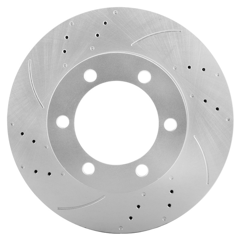 For Toyota Sequoia Tundra Front Disc Drilled Rotors + Ceramic Brake Pads Kits gallery