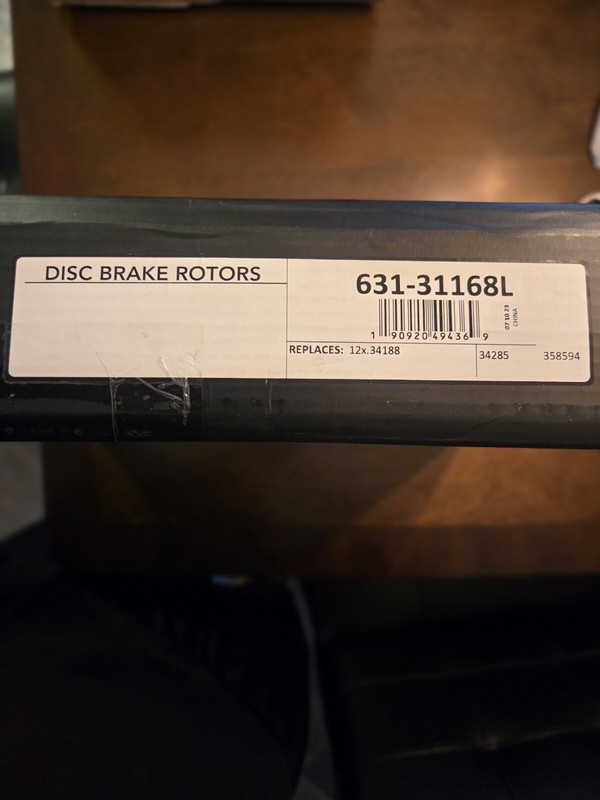 Disc Brake Rotor-xDrive40i DFC 631-31168L gallery