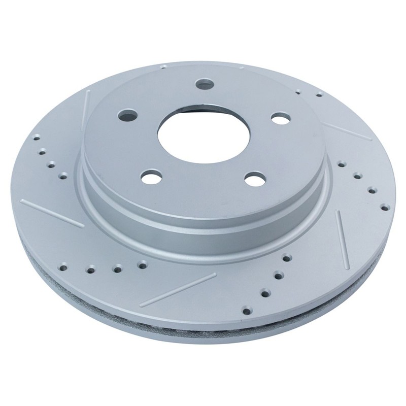 Ceramic Brake Pad & Cross Drilled Rotor w/Chemicals gallery