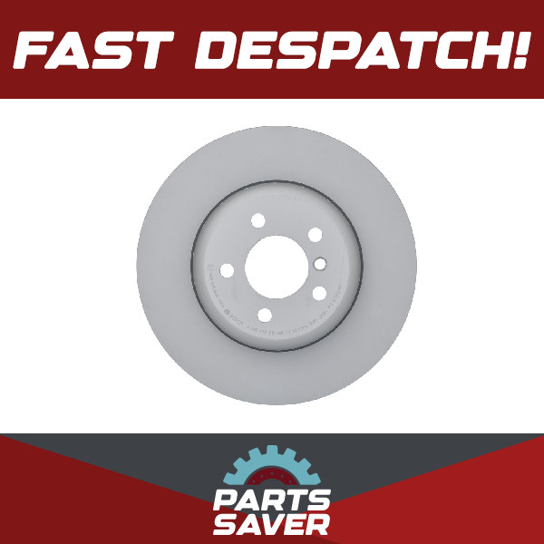 2x Brake Discs Pair Vented fits BMW 330D 3.0D Rear 12 to 18 N57D30A 345mm Set