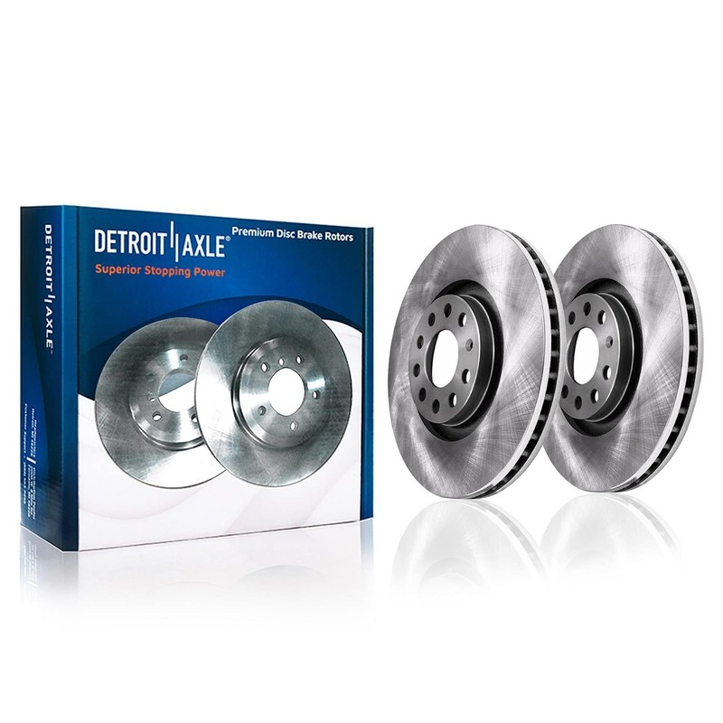 12.60" Front Disc Brake Rotors Ceramic Pads for Audi A6 Quattro Allroad Quattro gallery