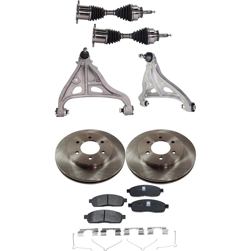 Control Arm Kit For 06-08 Lincoln Mark LT Front LH and RH Lower Four Wheel Drive
