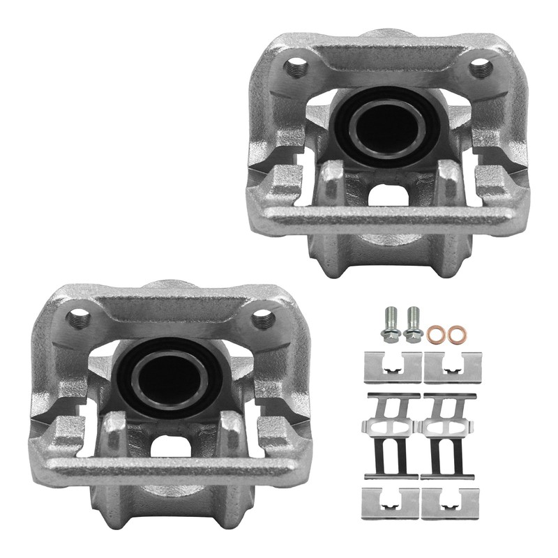 For 2.4L CR-V Honda 2012 2013 2014-2016 Rear Brake Calipers Rotors Ceramic Pads gallery