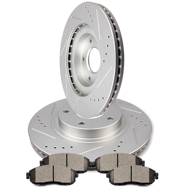 Front Disc Brake Rotors Brake Pads for Nissan Altima Maxima For Infiniti I35