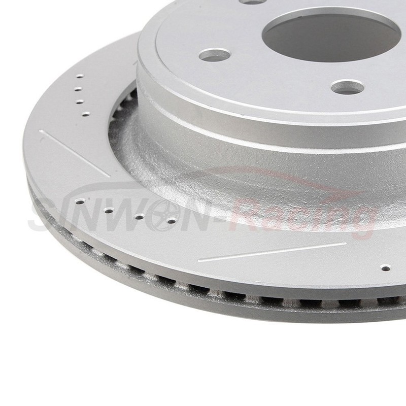 Front Rear Ceramic Brake Pads Rotors For Chrysler Aspen Dodge Durango 2007-2009 gallery