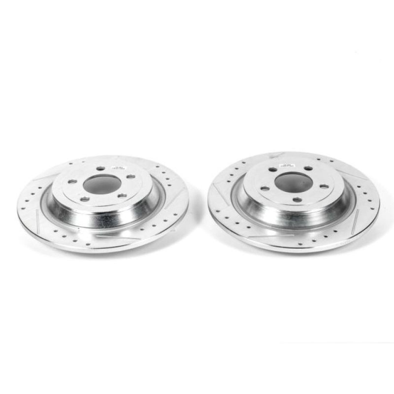 Rear Evolution Drilled & Slotted Rotors – Pair for 15-17 Ford F-150 AR85164XPR