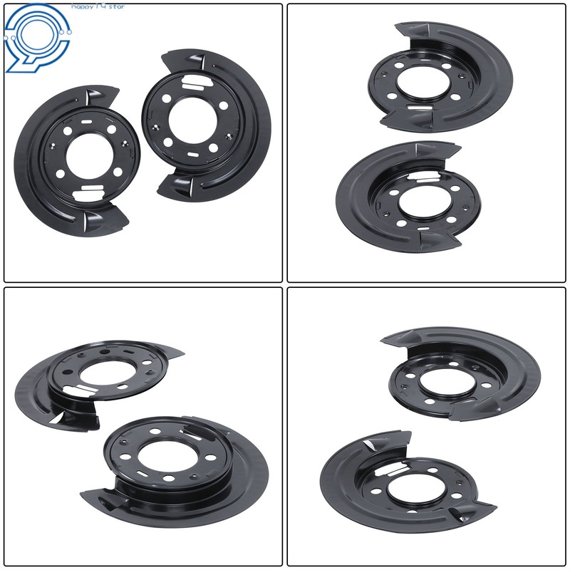 Rear Brake Dust Shield Fit Set 2001-08 For Dodge Ram 2500 3500 BCA93506 gallery