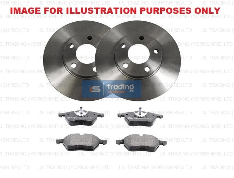 FOR VW T-ROC 1.0 TSI 1.5 TSI 2017-2025 288mm FRONT BRAKE DISCS FRONT BRAKE PADS