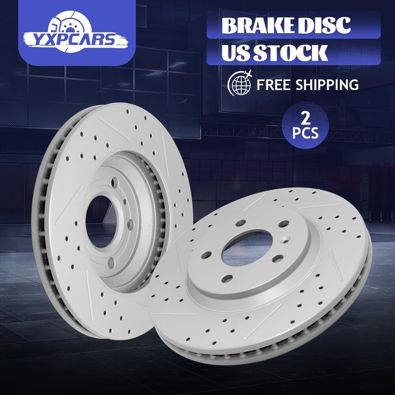 303mm Front Disc Brake Rotors For 2006 -2011 Buick Lucerne V6 Impala Monte Carlo