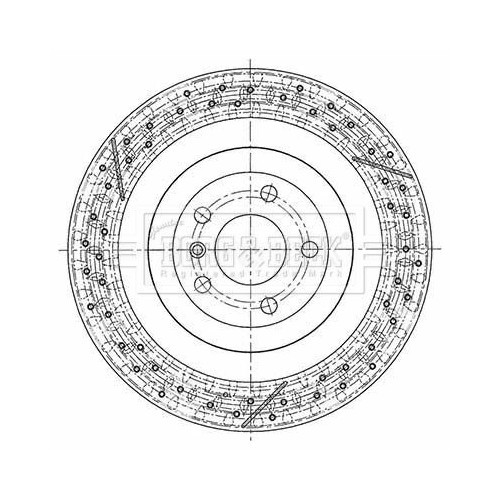 BORG & BECK Brake Disc BBD6131S gallery