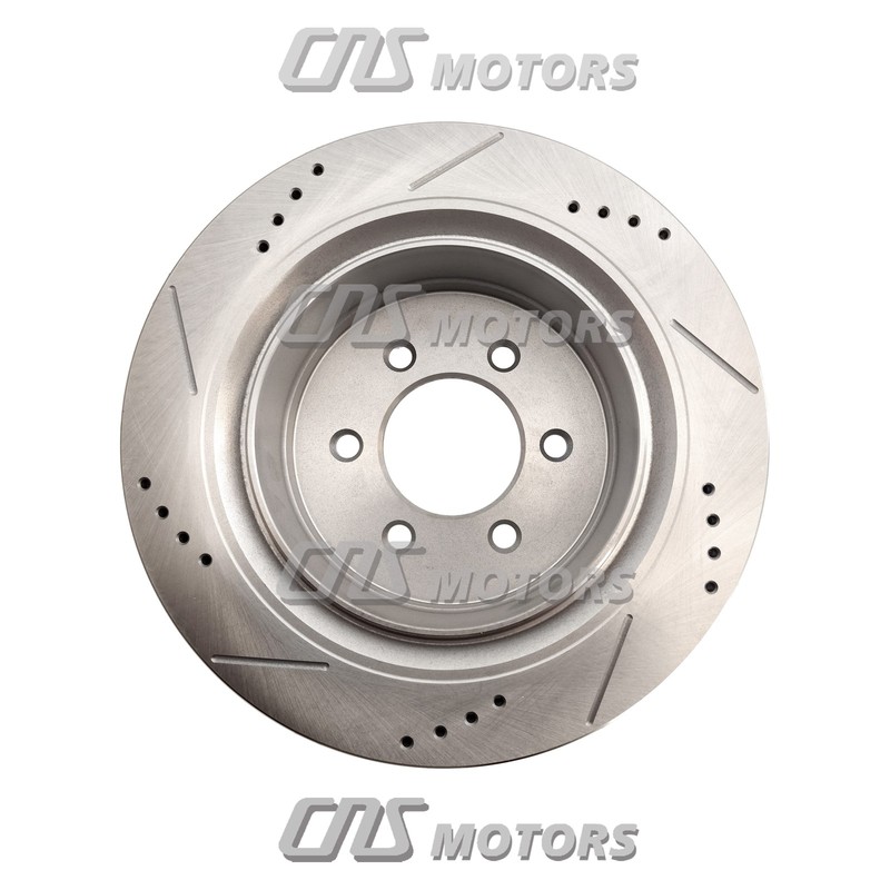 Discos de freno traseros perforados para Ford F-150 Ford Lobo 2012-2020 gallery