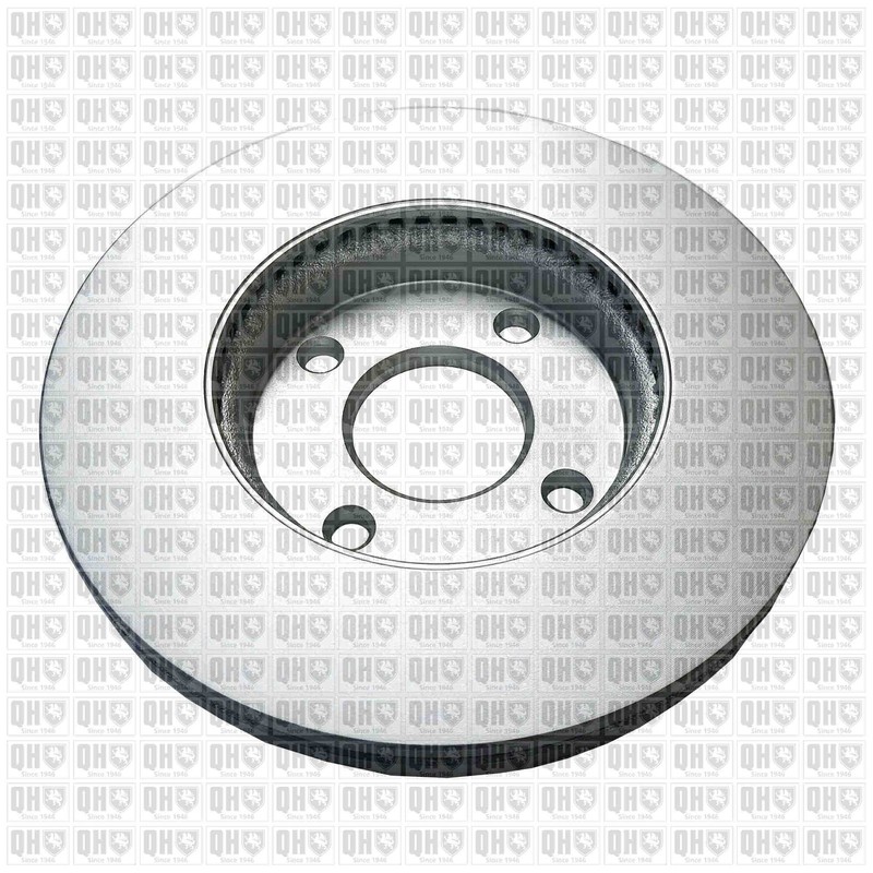 2x Brake Discs Pair Vented fits FORD FIESTA 1.5D Front 2017 on 262mm Set QH New gallery