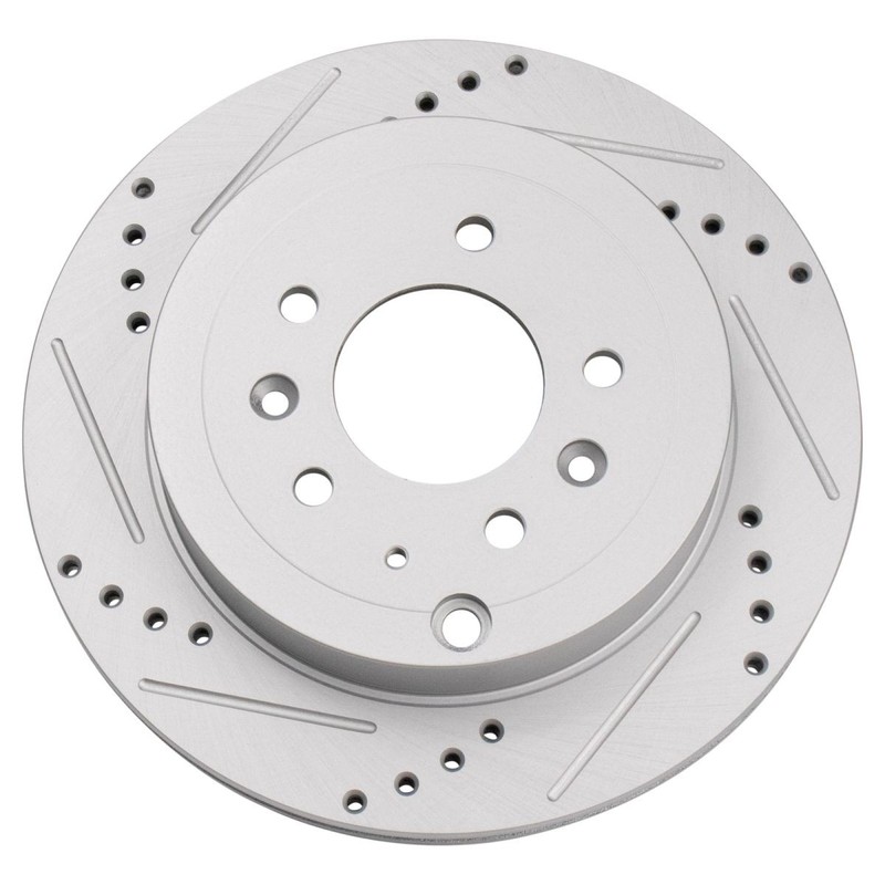 TRQ Rear Brake Rotors Set For 2007-2012 Mazda CX-7 gallery