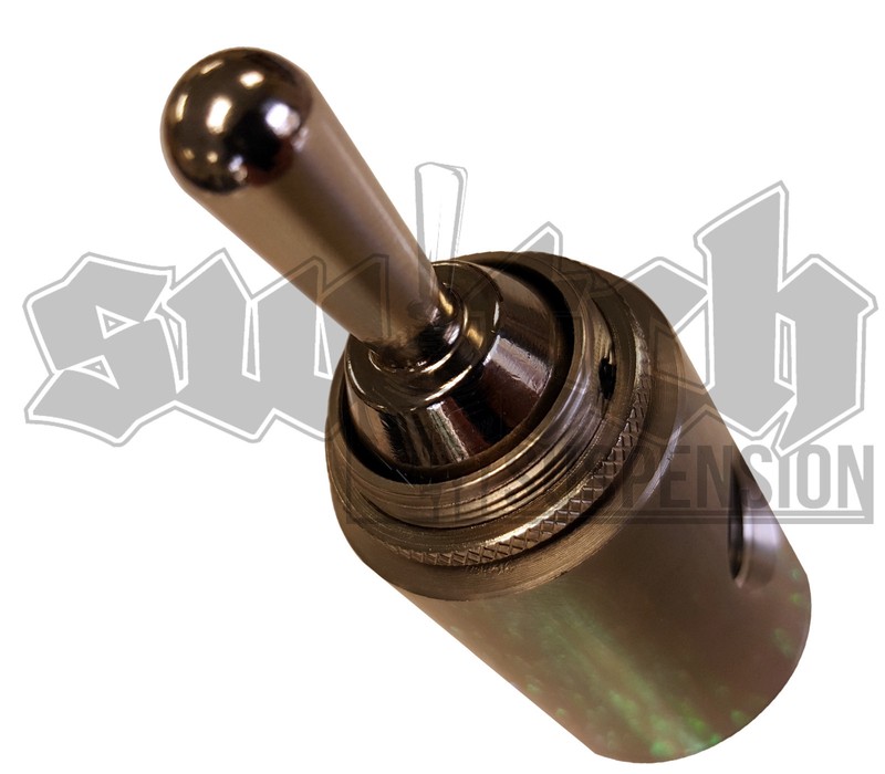 Manual Toggle / Paddle Switch Pnuematic Air Valve 1/8 npt w/ Fittings
