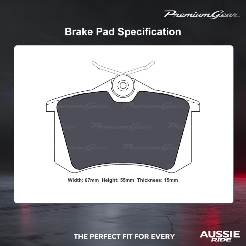 Front+Rear Brake Pads and Disc Rotors full set for VW Eos 1F7 1F8 2008-2015 gallery