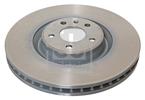 2x Febi 44107 Front Brake Discs Pair 356mm Vented Fits Audi A6 A6l A7