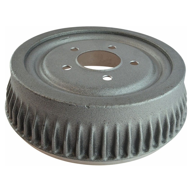 Front Performance Brake Rotor Pad Rear Drum Shoe Kit w/Chemicals gallery