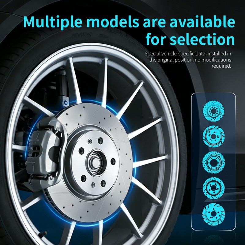 2x 282mm Front Drilled Slotted Disc Brake Rotors For Nissan Leaf 2013-2021 NV200 gallery