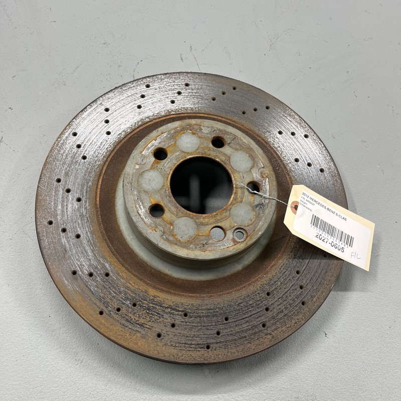 07-13 MERCEDES S550 W221 FRONT LEFT OR RIGHT VENTED BRAKE ROTOR DISK OEM
