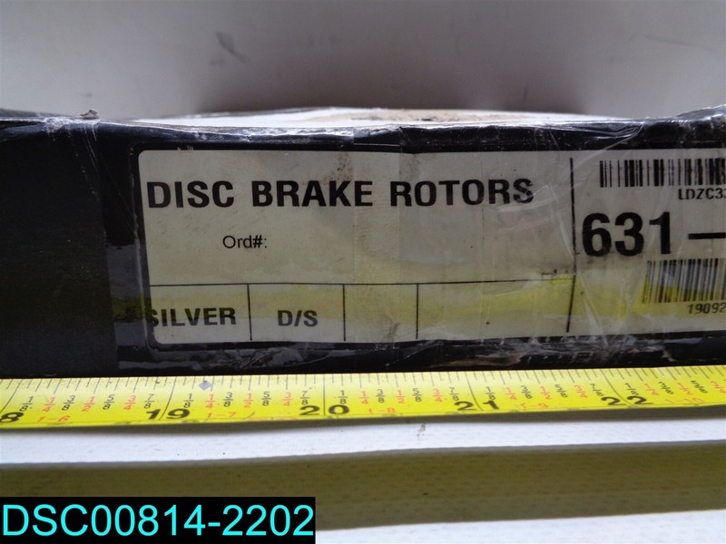 Dynamic Friction 631-74028R - Drilled and Slotted Silver Zinc Brake Rotor gallery
