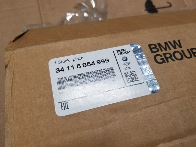 New Genuine BMW OEM Disc Brake Rotor 34 21 6 854 999 Left Right 34-11-6-764-645