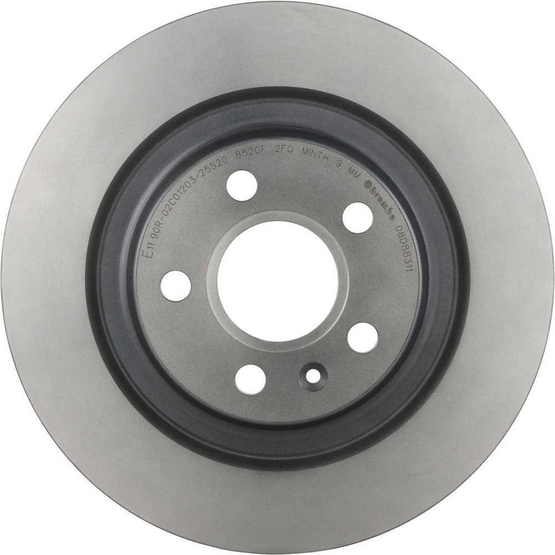 Disc Brake Rotor-Premium UV Coated OE Equivalent Rotor fits 19-22 Volvo XC40