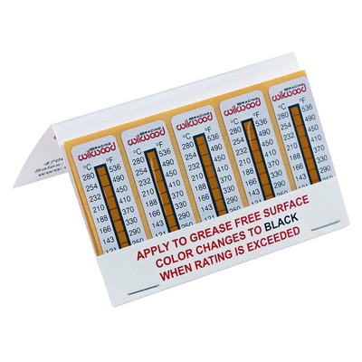 Wilwood 400-15671, Set of 10 Brake Temperature Indicator Adhesive Strips