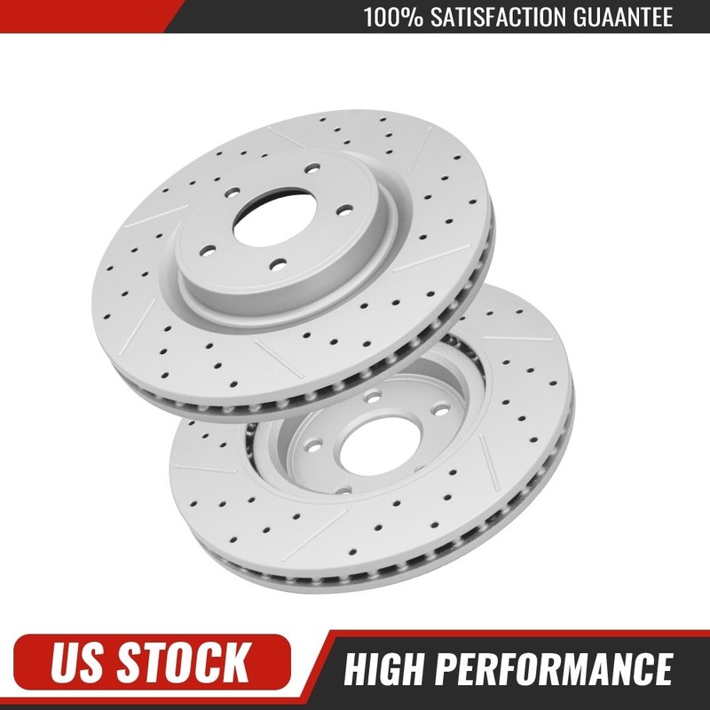For Infiniti Jx35 Qx60 2014 – 2020 Murano Pathfinder Front Drilled Brake Rotors