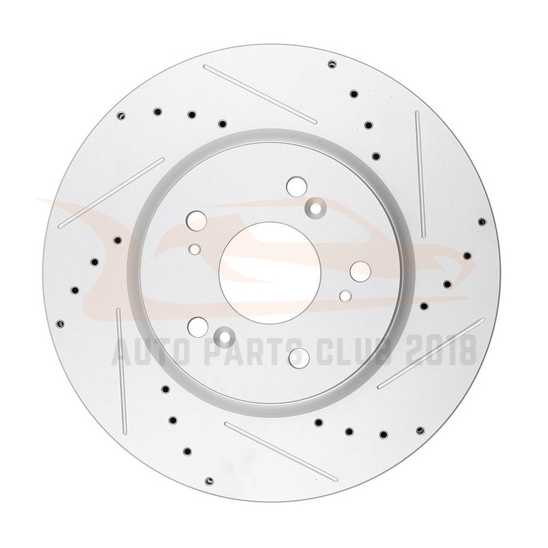 2X Front Brake Disc Rotors and 4X Ceramic Pads For 2007-2011 Acura RDX Honda CRV gallery
