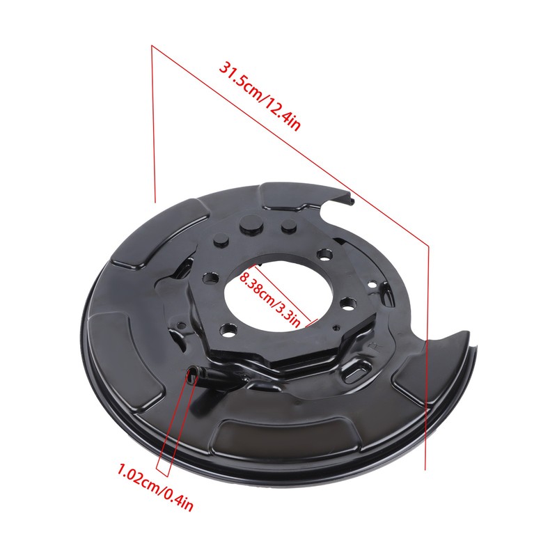 LABLT Brake Dust Shield For Subaru Outback Legacy 2010-14 Rear Right 26704AJ000 gallery
