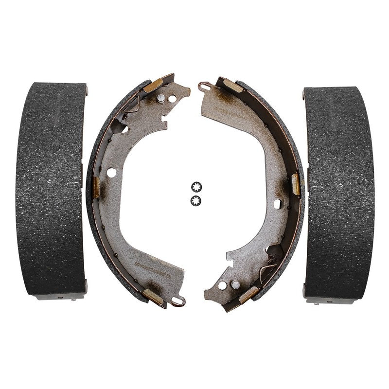 Front Rotors Ceramic Pads Rear Drums & Shoes for 2009-13 Silverado Sierra 1500 gallery