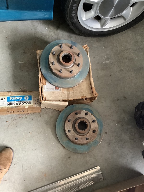 1976-1979 Ford Truck New F250 Front Disc Brake Rotor Kelsey Hays 8 Lug