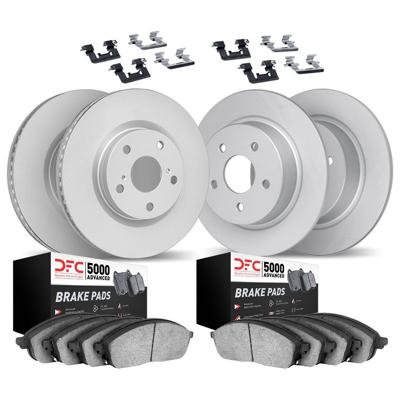 Dynamic Friction 4514-13037 Disc Brake Kit For 11-15 Subaru BRZ Impreza