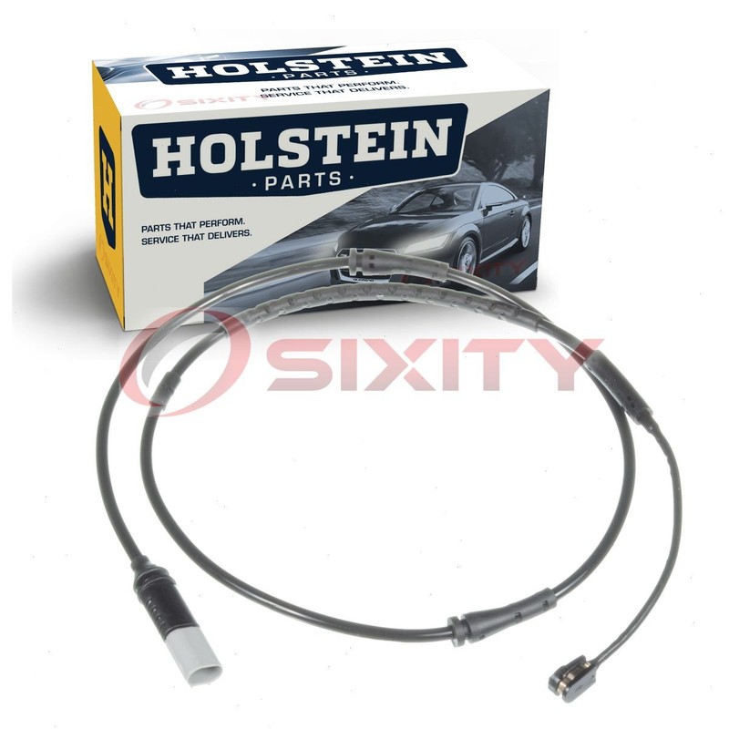 Holstein Front Left Disc Brake Pad Wear Sensor for 2011-2016 BMW 550i td