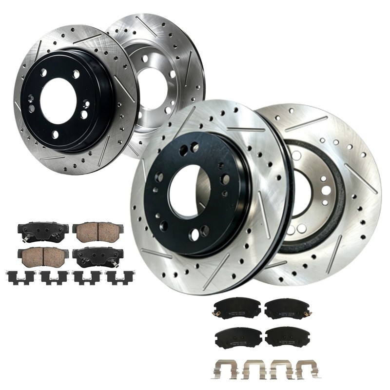 Front &Rear Brake Rotor Brake Pad for 2010 Elantra (Sedan Models; To 03/22/2010)