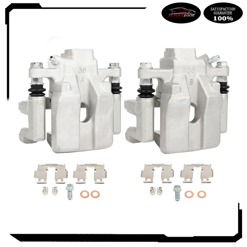 For 2007-2011 Toyota Camry Rear Left Right Brake Calipers w/ Bracket Pair New gallery