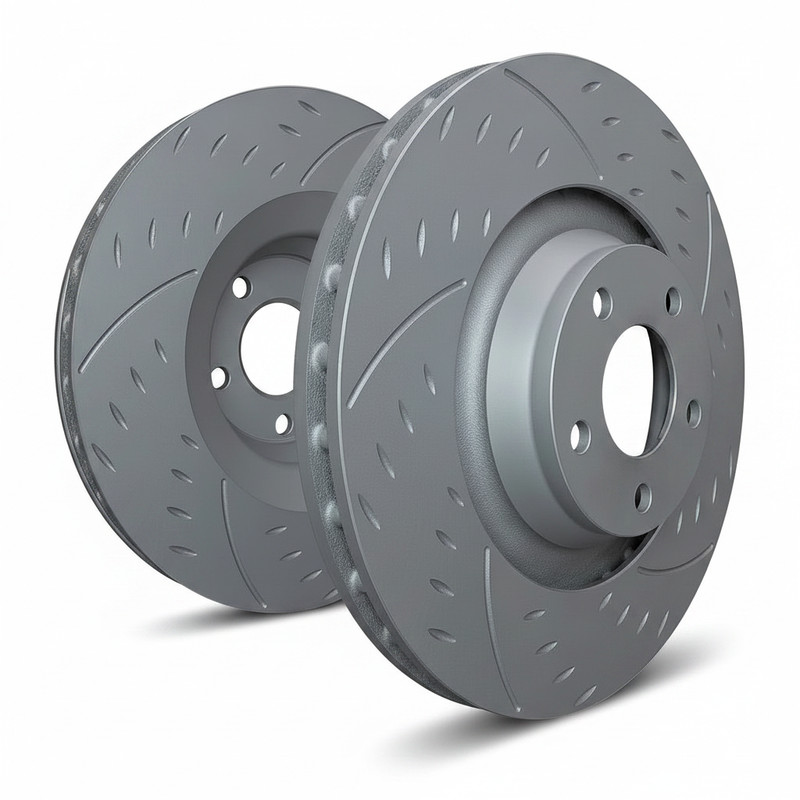 SP Performance D55-178 Disc Brake Rotor Set for 10-17 Chevrolet Equinox