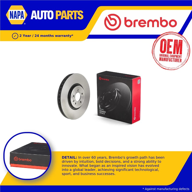 Brake Disc Single Vented fits JAGUAR XF X260 3.0D Front 2015 on 350mm New