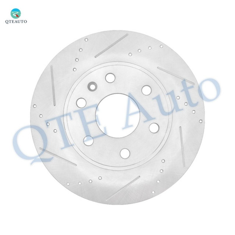 Front 324.8mm-Rear 331mm Drill Slotted Brake Rotors For 2010-2017 Buick Enclave gallery