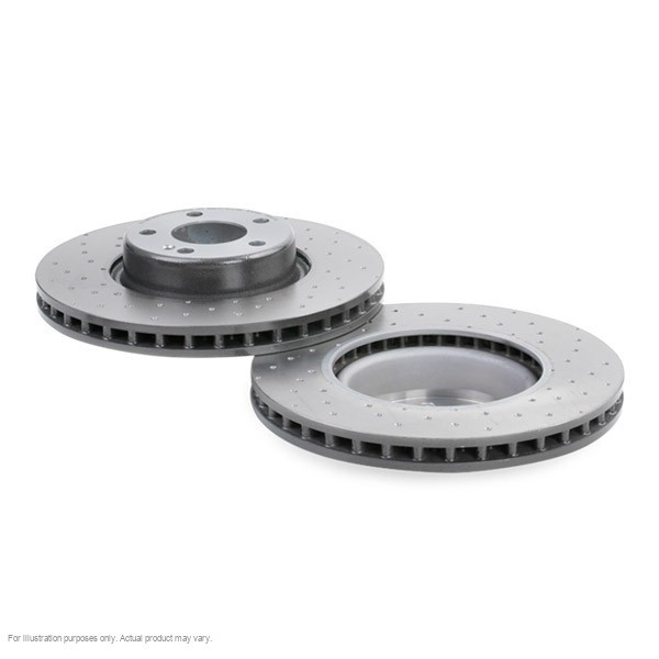 2x APEC Front Brake Discs For MERCEDES-BENZ C-CLASS C 220 d 2018-21 B DSK3800B gallery