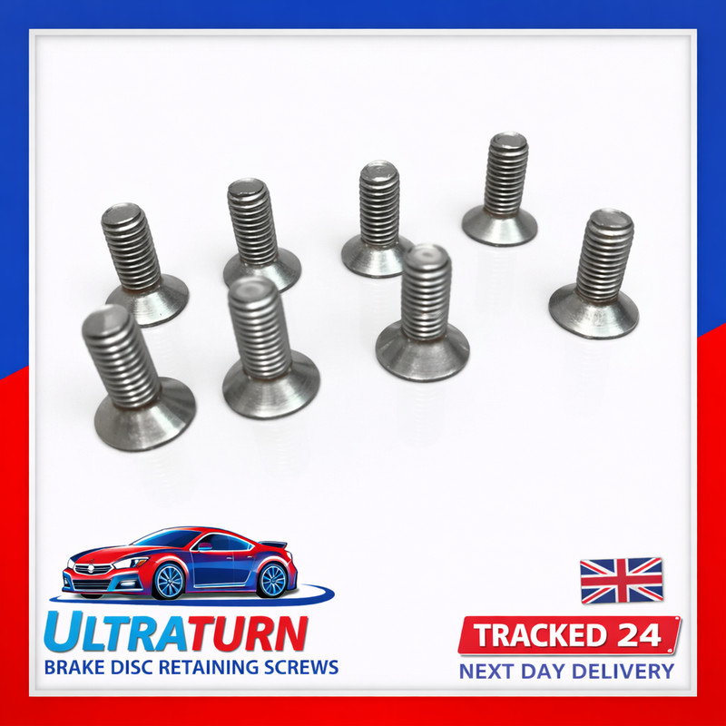 Audi TT Q3 Q5 Q7 S4 S5 R8 Brake Disc Retaining screws Stainless Steel X 8
