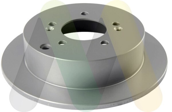 RTG Rear 1x Brake Disc Fits Highway ix35 Santa Fe Trajet Tucson Sportage gallery