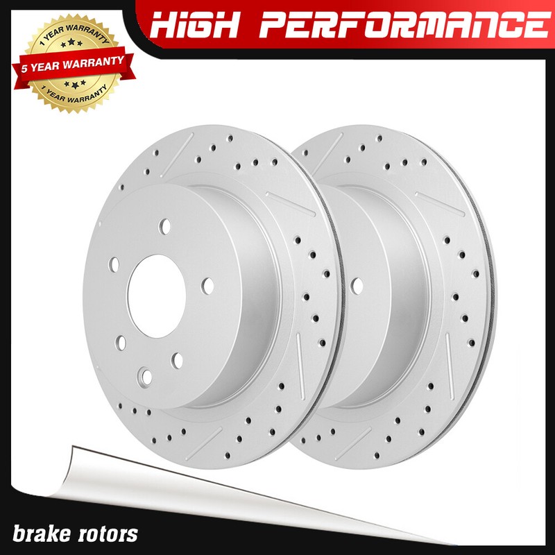 Rear Disc Brake Rotors for Nissan Rogue Select 350Z Juke Leaf Rogue Infiniti G3