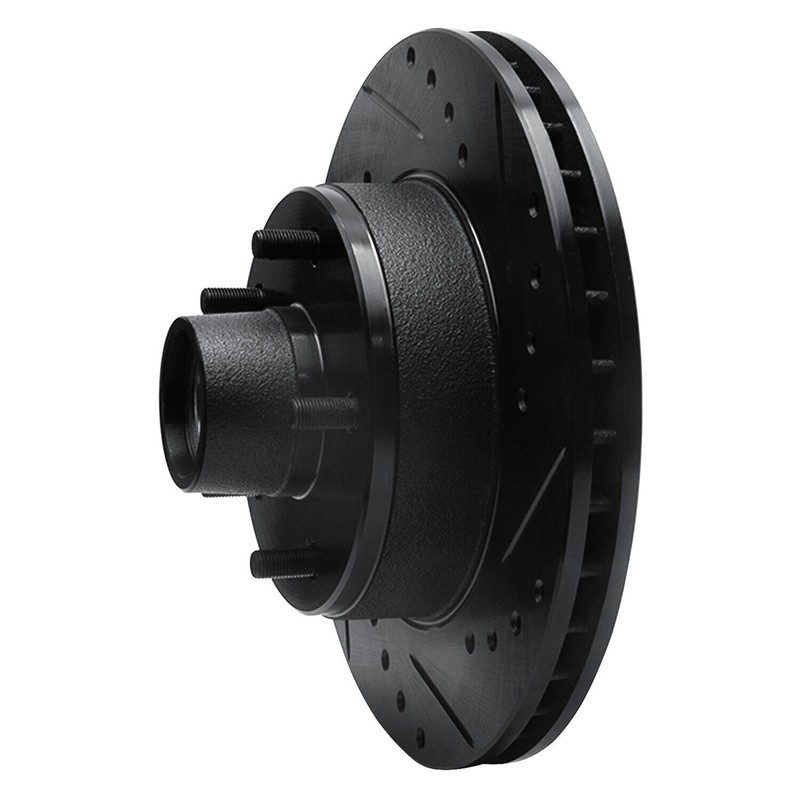 For Chevy Camaro 79-81 Brake Rotor eLINE Drilled & Slotted 1-Piece Front gallery