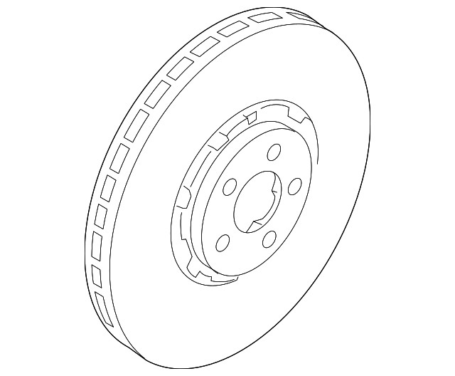 Genuine Ford Rotor Right FR3Z-1125-E gallery
