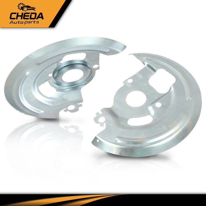 Disc Brake Caliper Brackets+ Backing Plates Dust Shields Fit For 64-72 GM A Body gallery