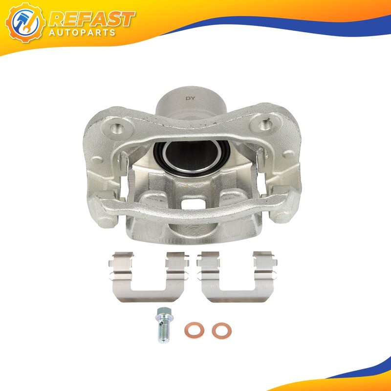 Front Left Brake Calipers For 05-09 Hyundai Tucson 05-10 Kia Sportage w/ Bracket
