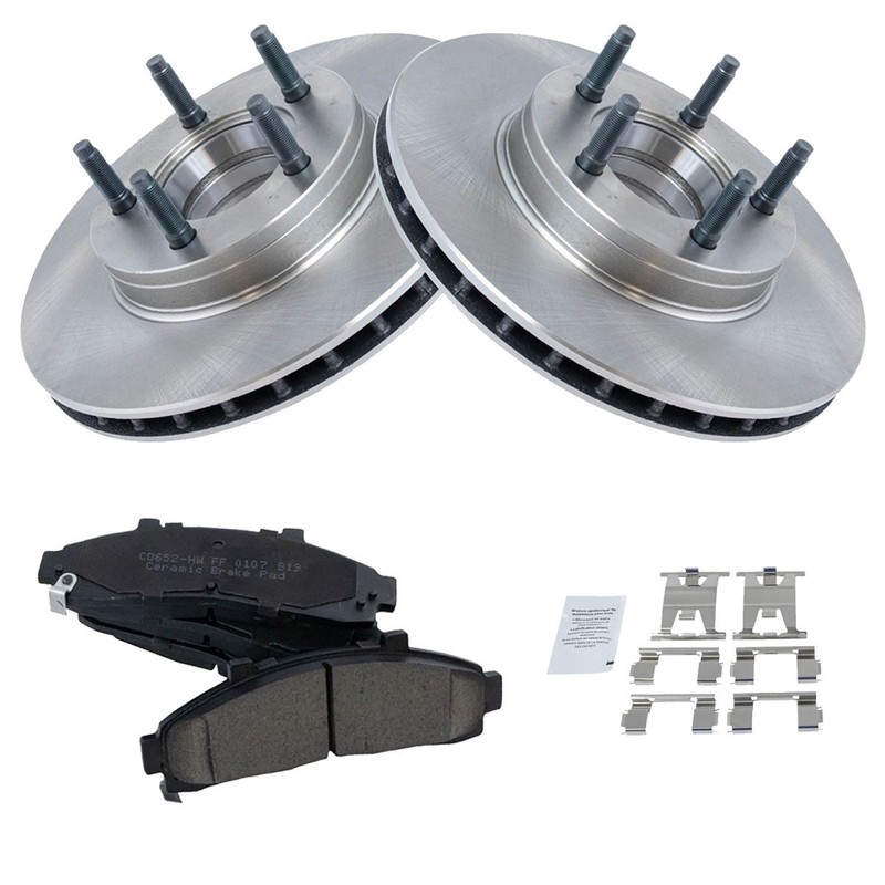 Front Premium Posi Ceramic Brake Pad & Rotor for Ford Mazda Truck