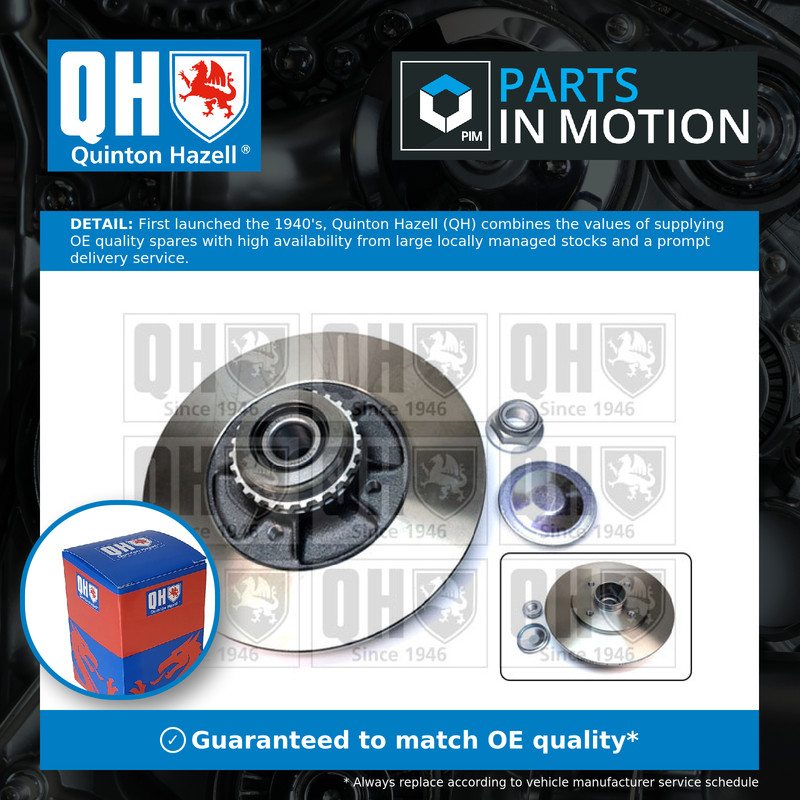 2x Brake Discs Pair Solid fits RENAULT R19 Mk2 1.9D Rear 88 to 95 238mm Set QH